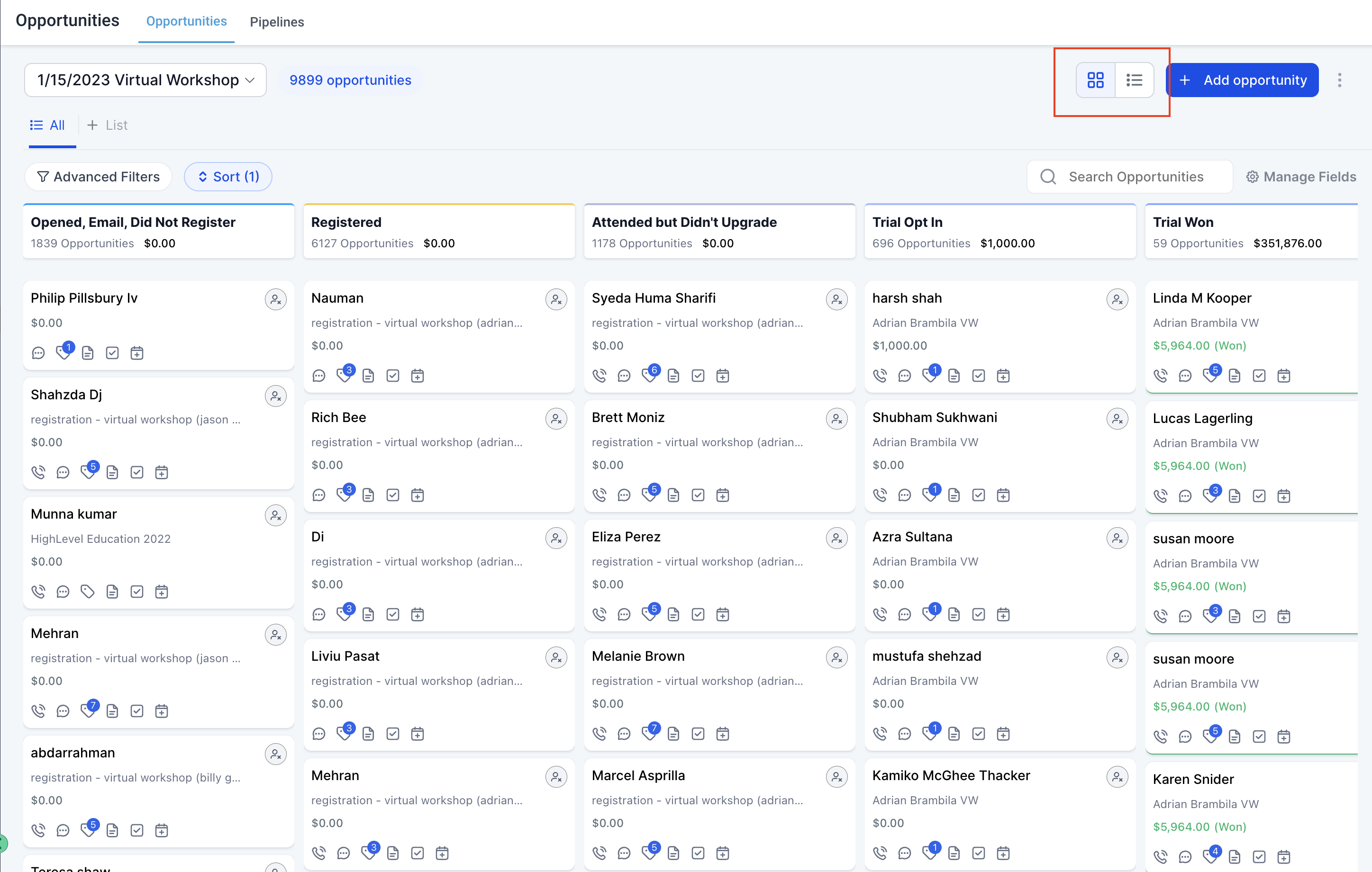 GoHighLevel agency CRM setup