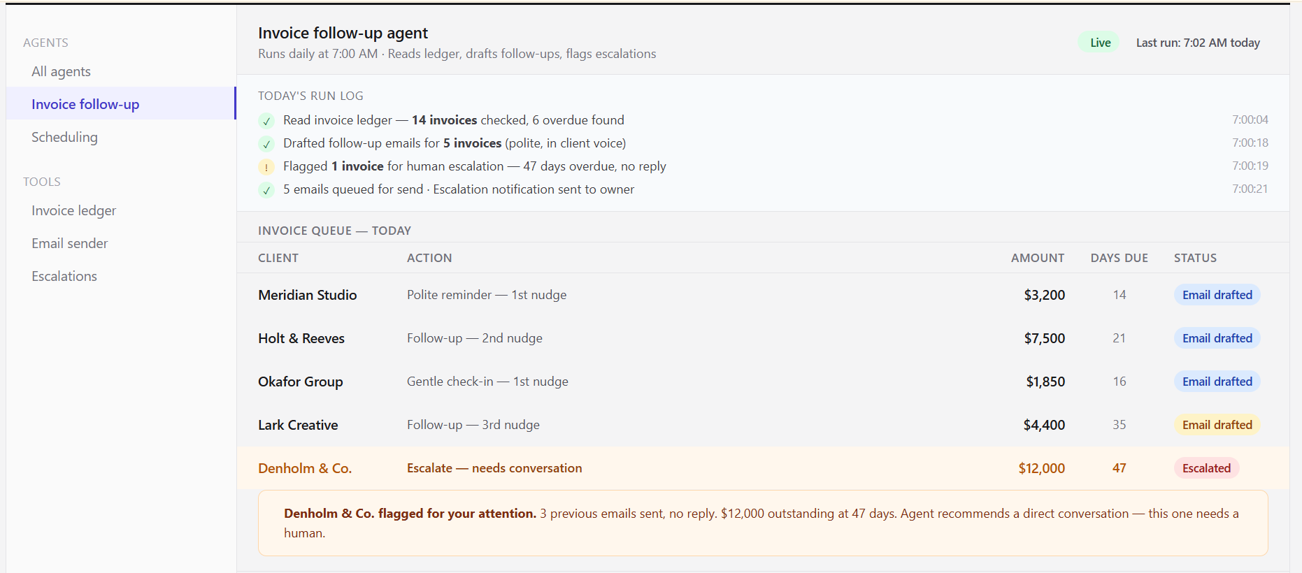 Invoice Follow-Up AI Agent